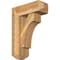 Ekena Millwork Westlake Craftsman Rough Sawn Bracket w/ Offset Brace, Western Red Cedar, 8"W x 22"D x 30"H BKT0806X22X30WTL04RWR - alternate 1